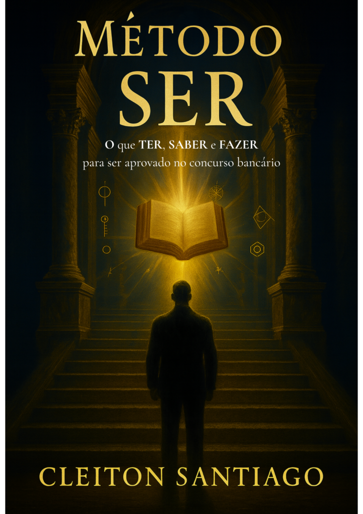 ✅ O Método SER É: • um método completo para organizar sua vida de estudos; • um caderno de operações práticas para transformar intenção em resultado; • um portal de consciência com a verdade dos números (90.000 x 846 x 100%); • um mapa claro sobre o que fazer e como fazer.